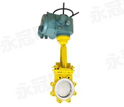 电动衬氟刀闸阀PZV943F